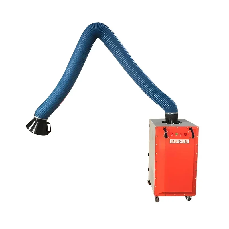 Welding smoke exhaust system dust collector