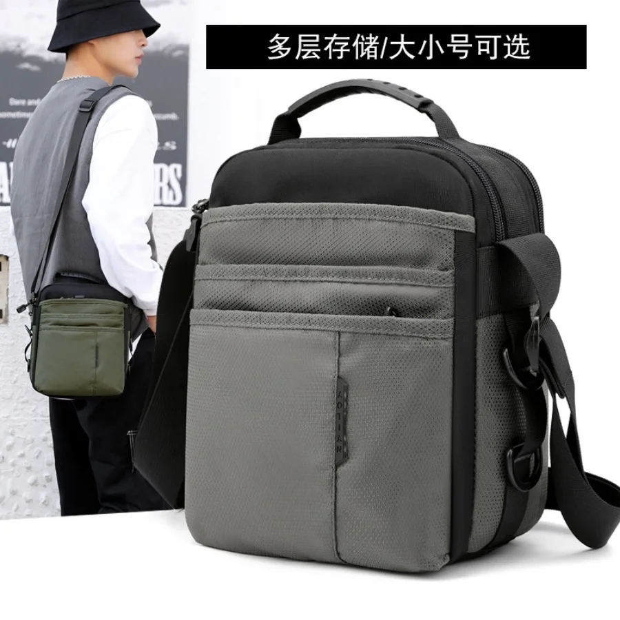 

【Новый стиль】Новая мужская многослойная повседневная спортивная сумка Aotian на одно плечо, сумка-портфель, дорожная сумка для путешествий, маленькая сумка для активного отдыха 63707