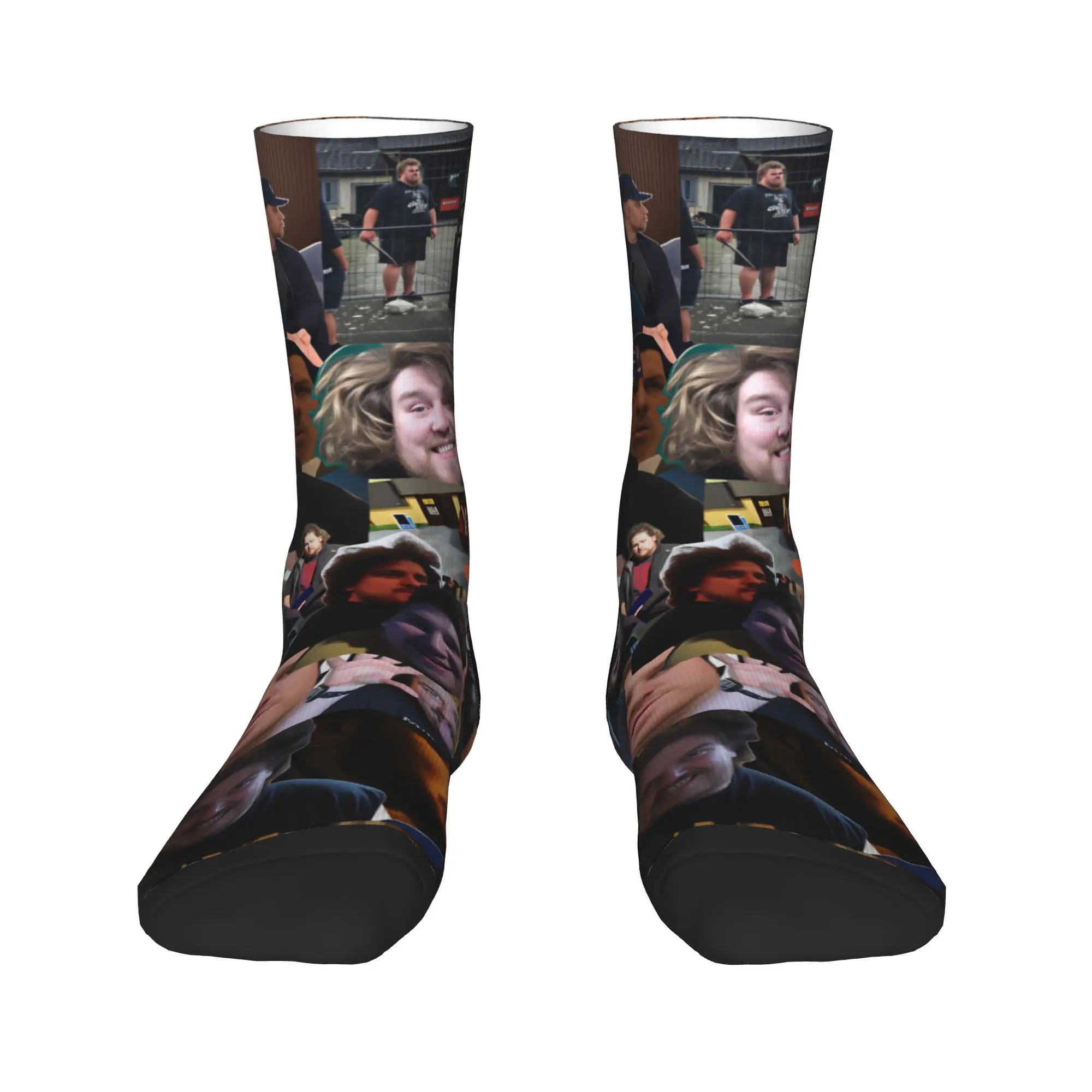Drachenlord Meme Rainer Winkler Socks  Graphic Stockings Non Slip Unisex Men Socks High Quality Autumn Casual Climbing Socks