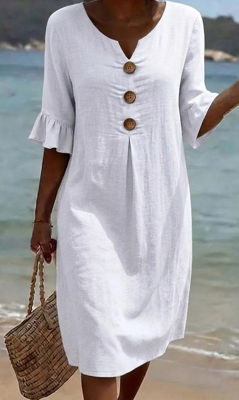 Thumbnail 2 - #89 Popular Womens Midi A-Line Dress Choices