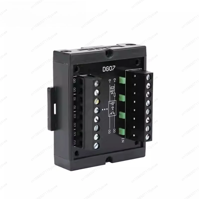 4 Channel NPN PNP Signal Converter DG07 Opto-isolated Level Shifter For PLC Proximity Photoelectric Sensor