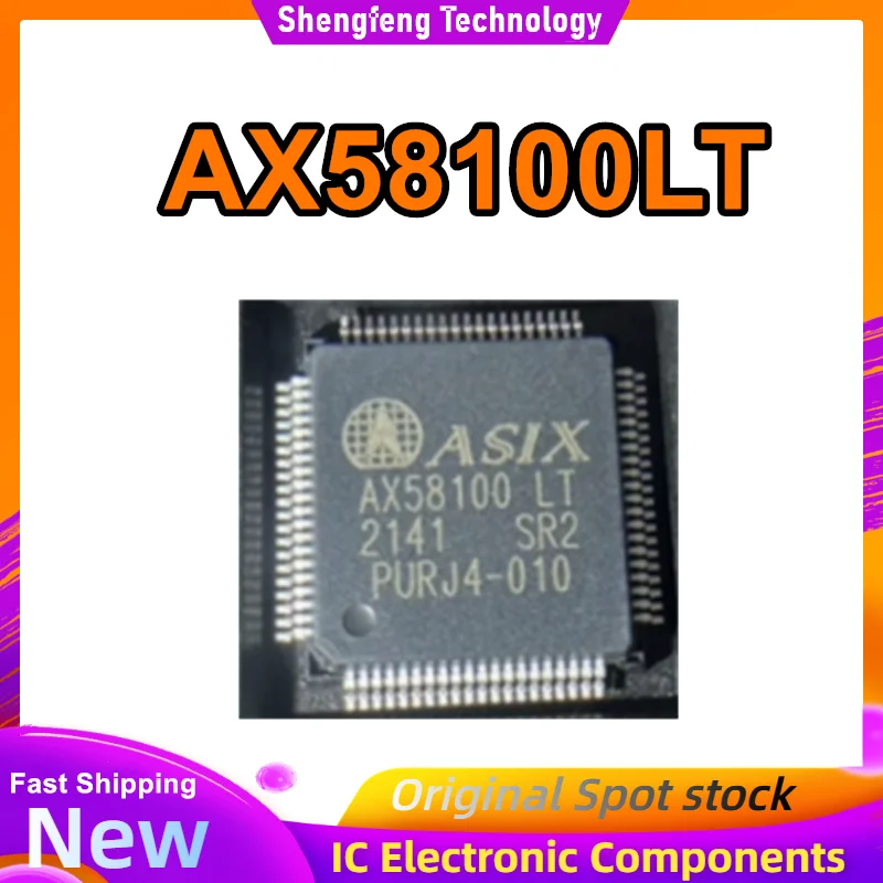 AX58100LT AX58100 AX58100LT QFP-80 Chip IC 100% Baru Asli dalam stok