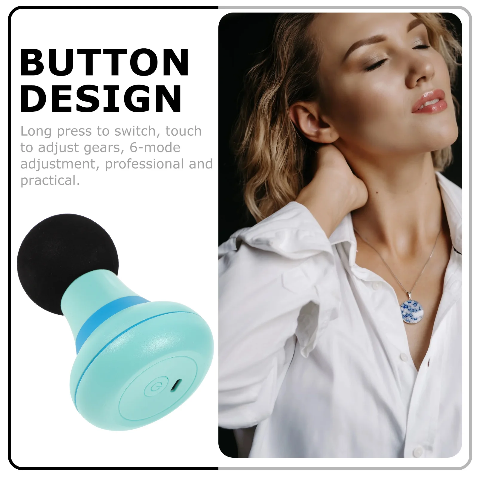 1 مجموعة 1 مجموعة جهاز تدليك صغير 5 فولت/1A المحمولة الكهربائية مدلك العضلات للظهر الرقبة الجسم يده الاهتزاز العلاج أداة صغيرة