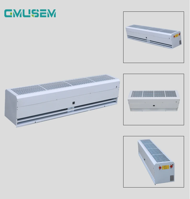 Factory Price Low Noise Large air Volume Electric Hot air Curtain Efficient Anti-corrosion