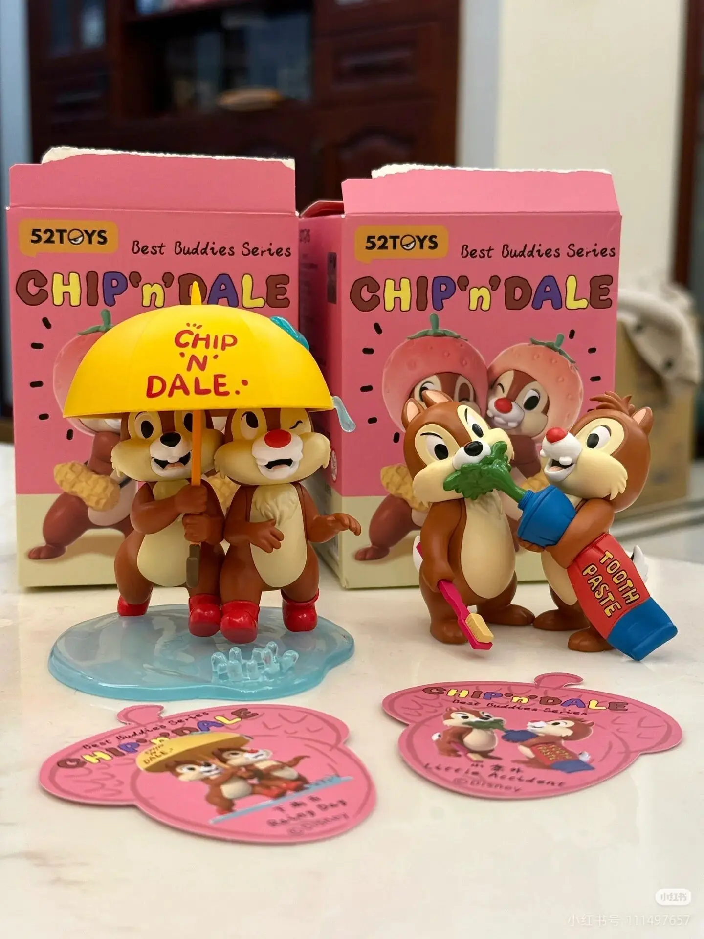 

Disney Chip And Dale Brothers Good Series Blind Box Figure Toy Kawai Ornaments Kids Toys Birthday Gifts Desktop Decoration