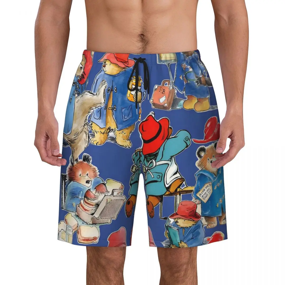 Maillot de bain personnalisé Original p- rembourragetons pour hommes, vêtements de plage, short de plage à séchage rapide