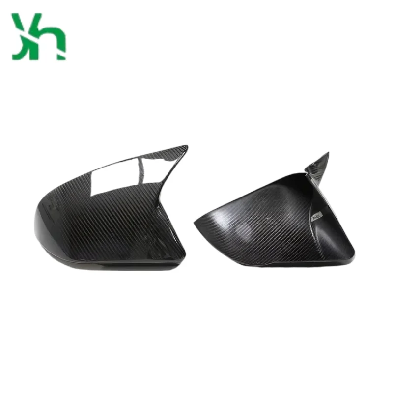 2015년 유럽형 카본 파이버 머스탱 범퍼 커버 장식, 고급 스테인리스 스틸 미러 커버 스티커에 적합