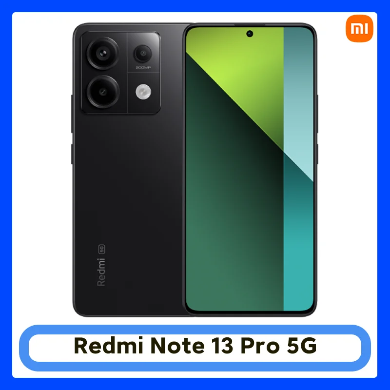 Xiaomi Redmi Note 13 Pro 5G Global version Smartphones NFC Snapdragon 7s Gen 2 120HZ AMOLED display 200MP Camera 67W charging