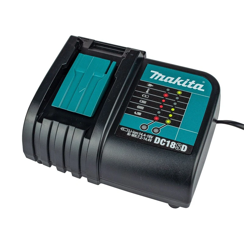 Makita DC18SD Li-ion Original Battery 18V High-Performance Fast Charger Voltage Input 220V