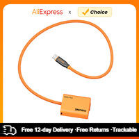 ZGCINE NP-FW50 Dummy Battery with Type-C PD Power Cable 60cm Long Replacement for Sony A7/ A7M2/ A7R2/ A7S2/ A6000/ A6300 camera