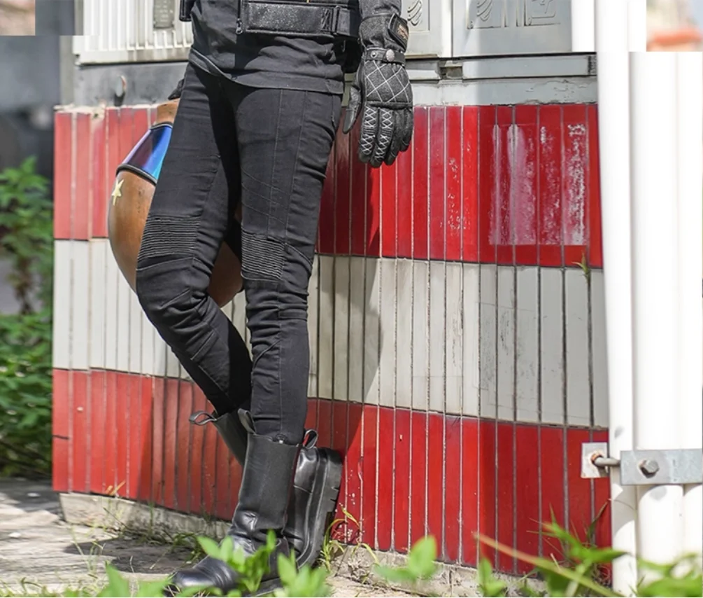 

Uglybros мотоциклетные комбинезоны для мужчин и женщин, эластичные брюки с несколькими карманами, уличные износостойкие повседневные брюки для верховой езды