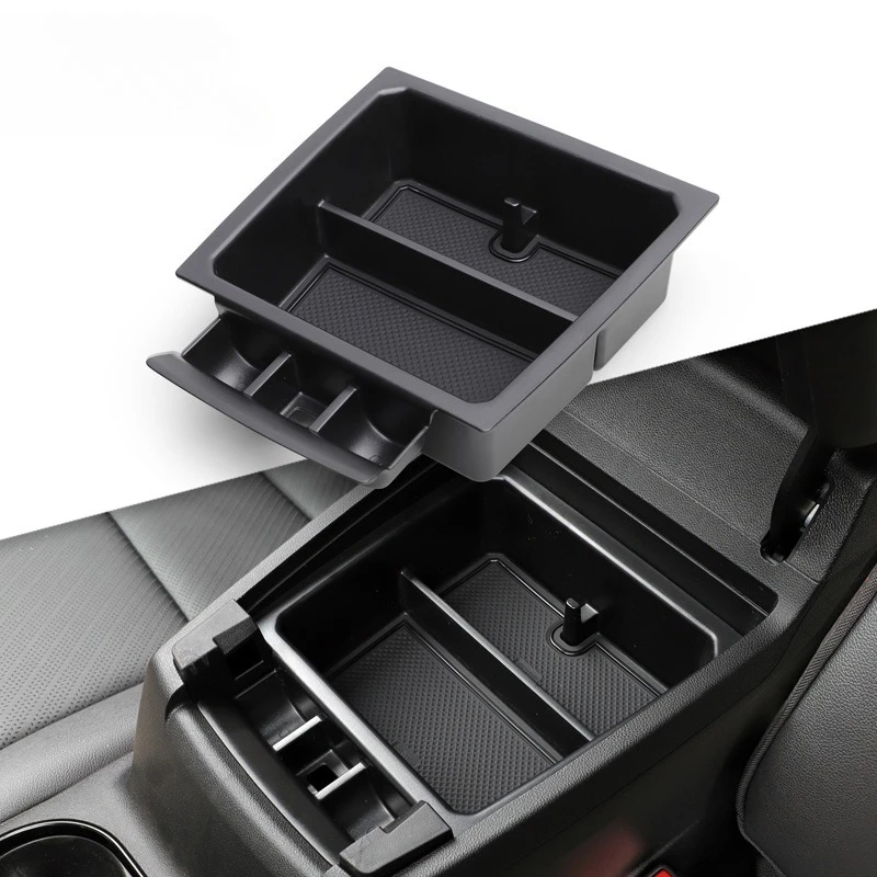

For Chevrolet Chevy Colorado 2023 2024 GMC Canyon Car Central Armrest Storage Box Tray Organizer Accessories Tidying