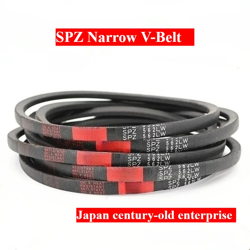 SPZ987 SPZ990 SPZ1000 SPZ1010 SPZ1012LW Narrow V-belt Sander Tools Motor Machine Powerlifting Conveyor Rollers Japan Rubber Belt