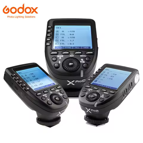 Godox XPro-C XPro-N XPro-S XPro-O XPro-F XPro-P TTL Transmitter 2.4G HSS Flash Trigger for Canon Nikon Sony Olympus Fuji Pentax