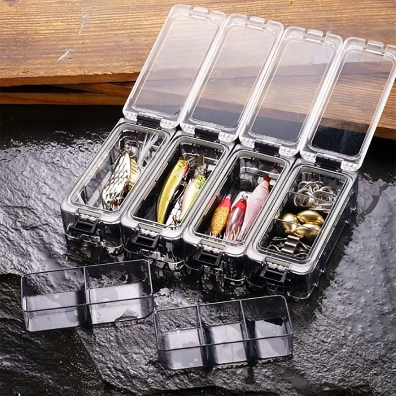 Fishing Tackle Storage Box Fishing Lures Tackle Organizers Water Resistant Box