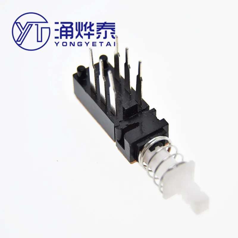 Power Push Switch Key Lock, Frete Grátis, Sem Bloqueio, 6Pin, 2x3Pin, A03-03, PS42F42, 20Pcs