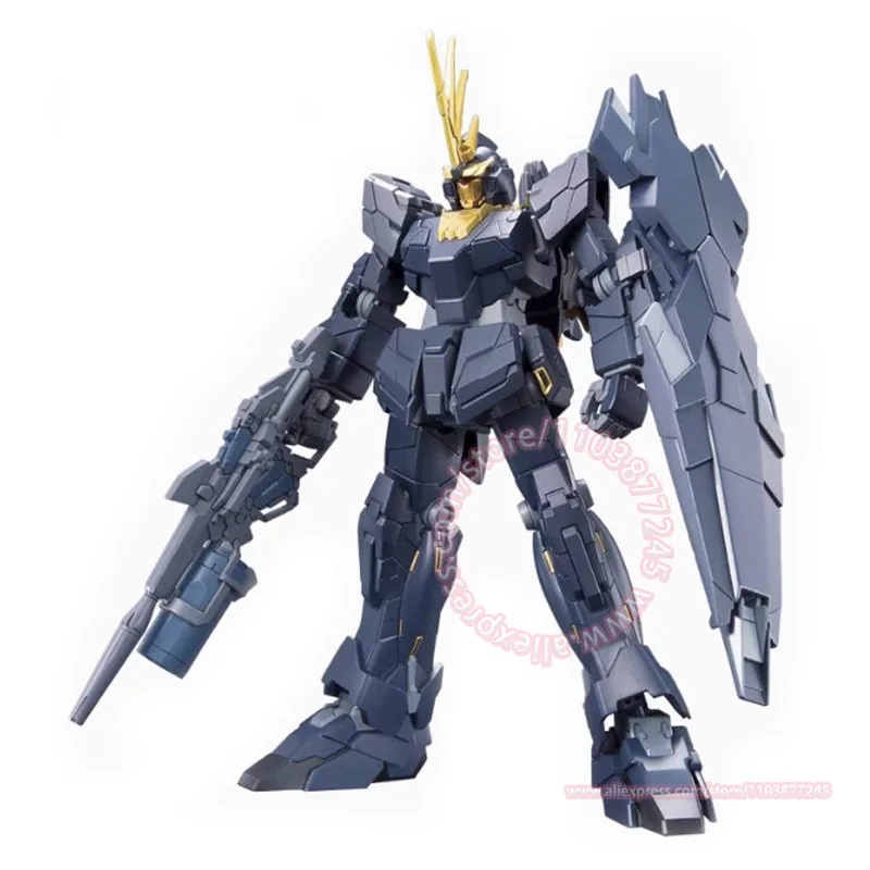 BANDAI RX UNICORN GUNDAM 02 BANSHEE NORN Trendy Figure Children's Toys Peripheral Model  Decoration Birthday Gift HGUC 1/144