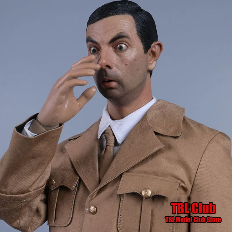 TIGERTOYS TT2202 1/6 Scale Classic Military Attire Comedy Master Mr. Bean 12 inches Full Set Action Figure with Replaceable Head