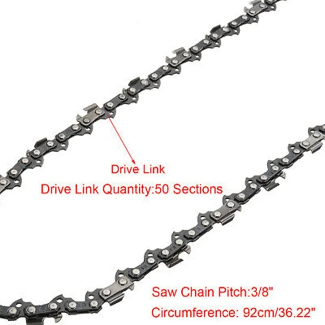 14inch Chainsaw Saw Chain 3 8 LP 50DL Sh-arp Chains Replacement For MS250 MS180 MS230 Chainsaw Accessory Garden Tools