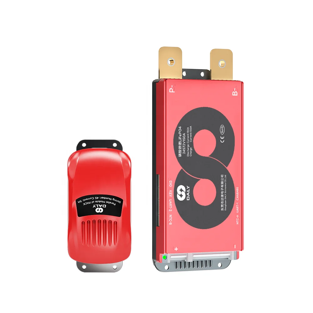 Daly 5A Parallel Module with BMS for Li Ion LiFePO4 Batteries 3S 4S 8S 12S 16S 12V 24V 48V Battery Management System Rated