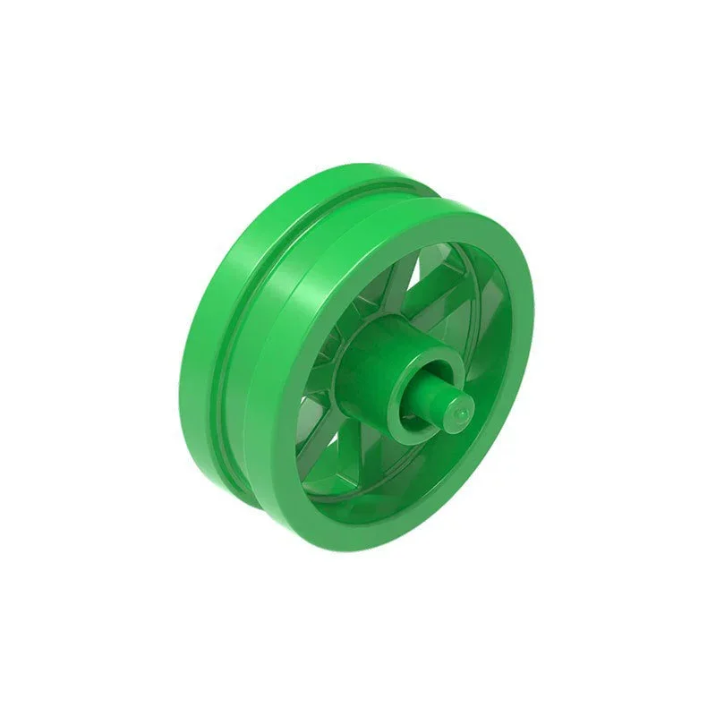 50 Stück 50862 15mm X 6mm Motorrad-Rad Bausteine-Set Reifen-Hut-Steine Partikel DIY Spielzeug Kinder Geburtstag Weihnachtsgeschenk – Detail 2