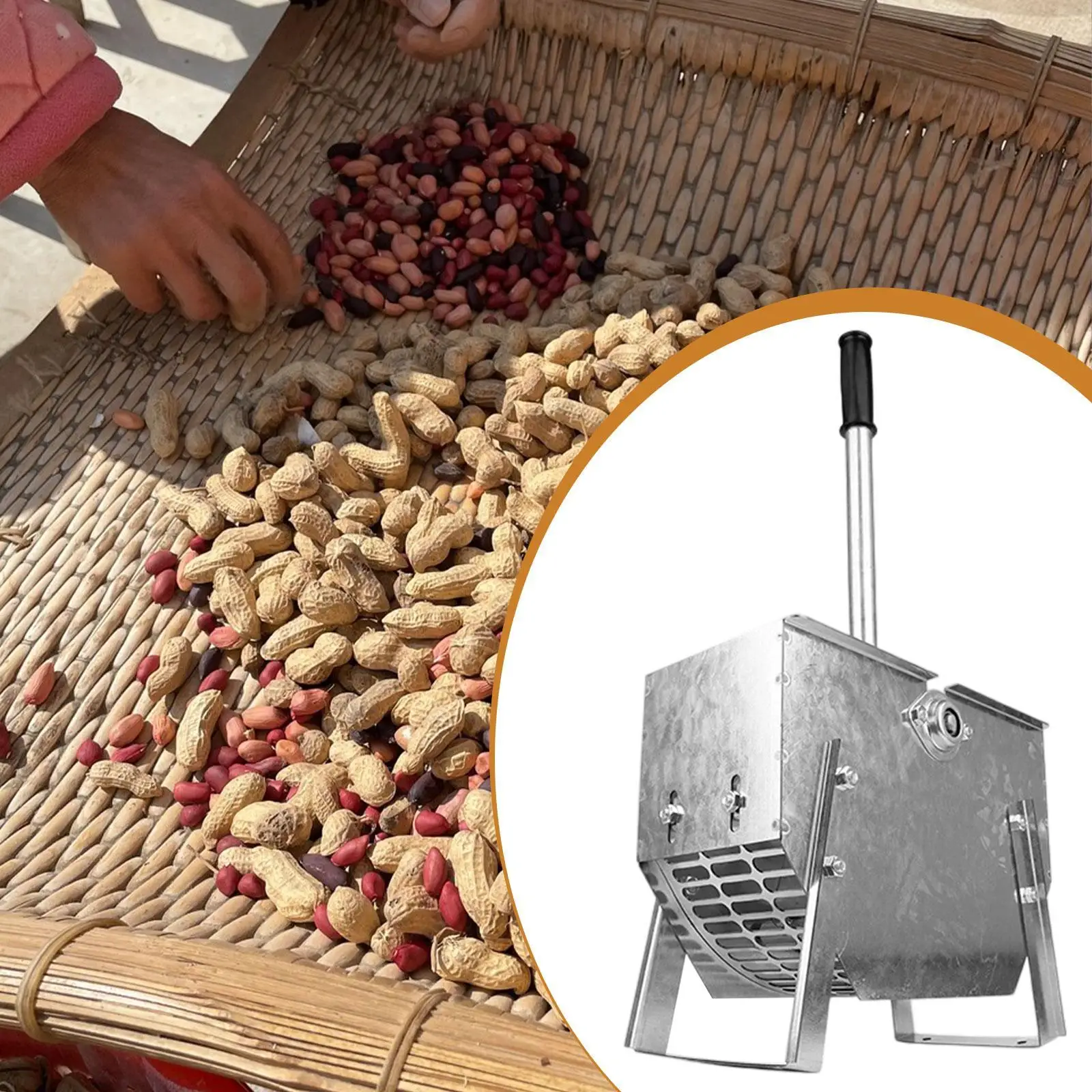 Hand Peanut Sheller Machine Home Use Ergonomic Easy to Use Household Peanut Shelling Machine for Factory Restaurants Home