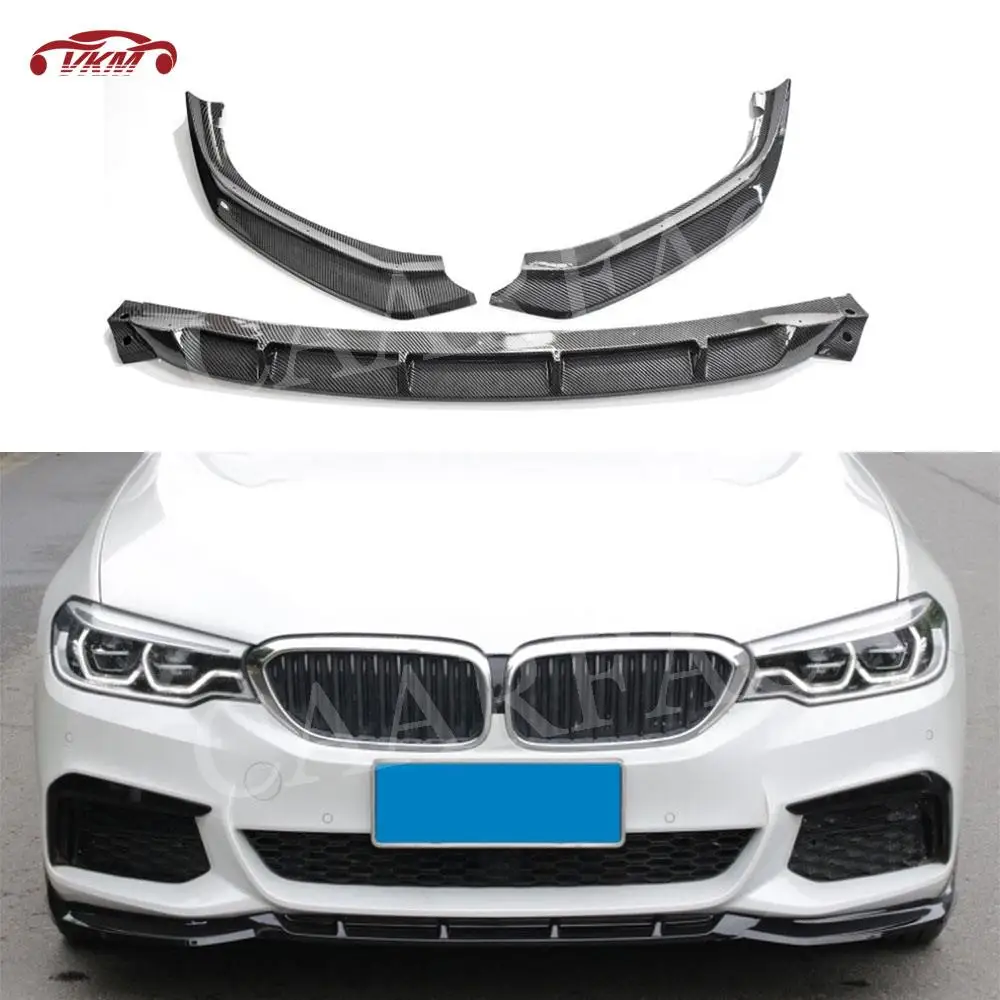 

ABS Front Bumper Lip Chin Spoiler Extension Car Accessorise Fits For BMW 5 Series G30 G31 G38 540i M Sport 2017 2018 2019