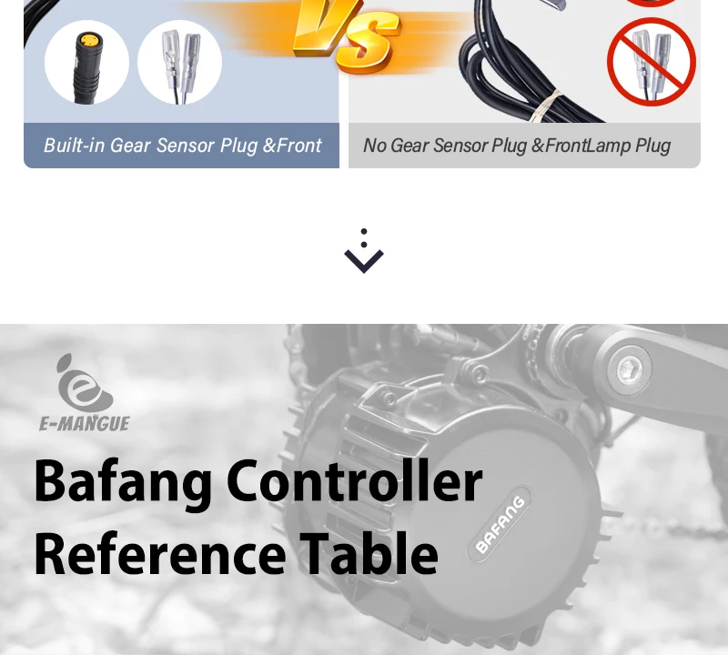 Bafang Mid Drive Motor Controller Ersatz für BBSHD BBS01B BBS02 BBS02B Motor 48V 750W 52V 1000W 36V 250W 350W 500W – Detail 4