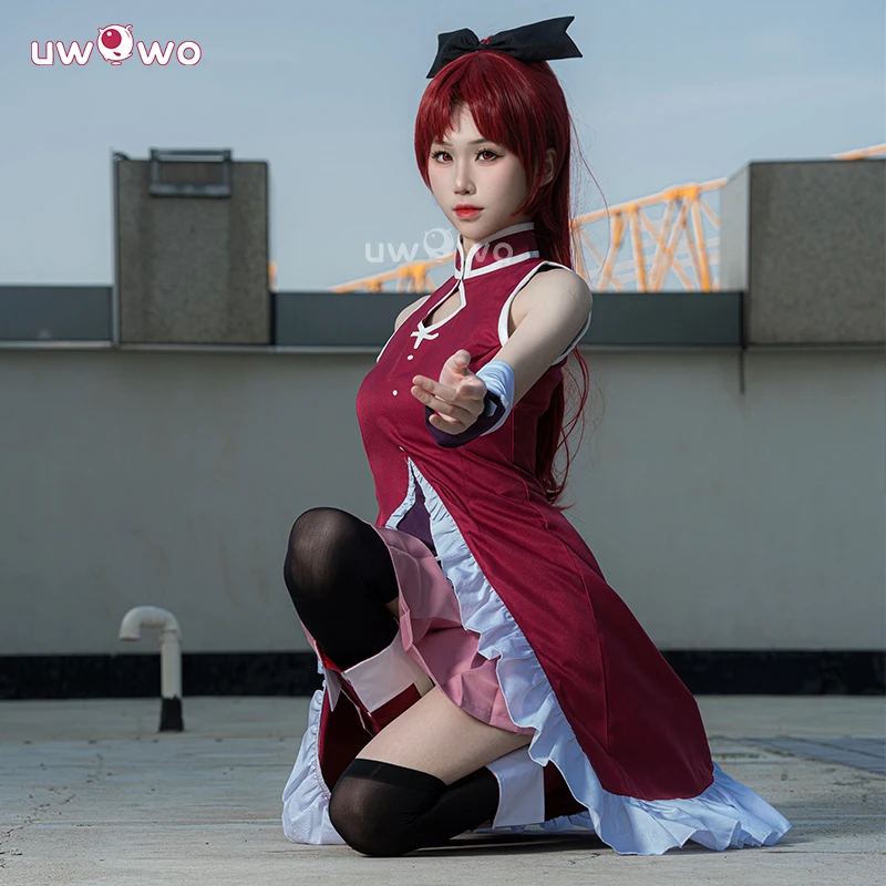 UWOWO Collab Series: Sakura Cospaly Costume Puellaa Magii Madokaa Magicaa Cosplay S-4XL  Halloween Women RoleOutfits