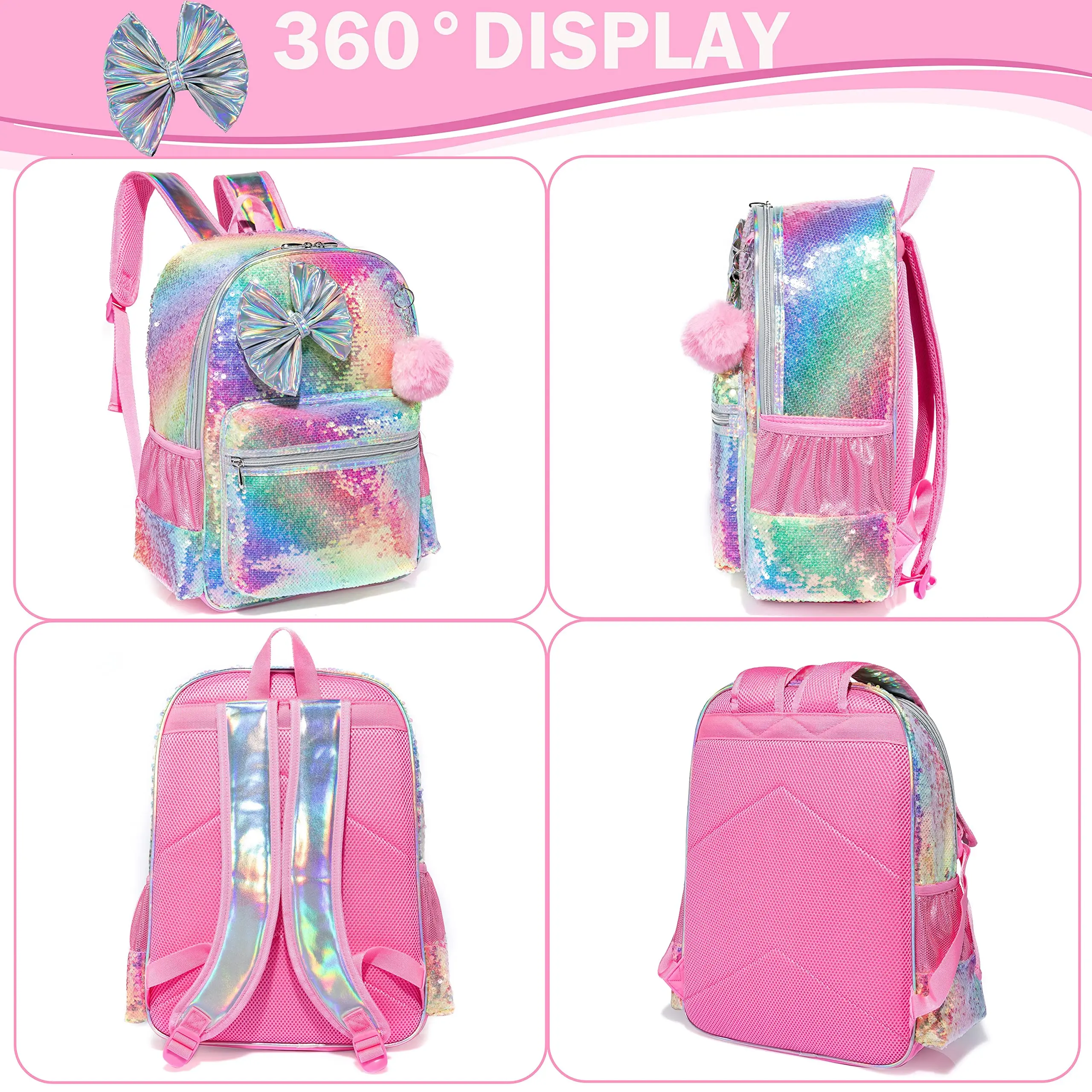 Backpack for Girls 16\