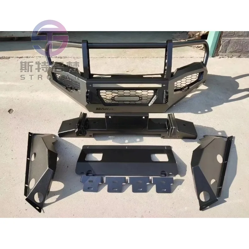 

MANx4 Classical Bull Bar Steel Front Bumper for Pajero Sport Montero 15-19