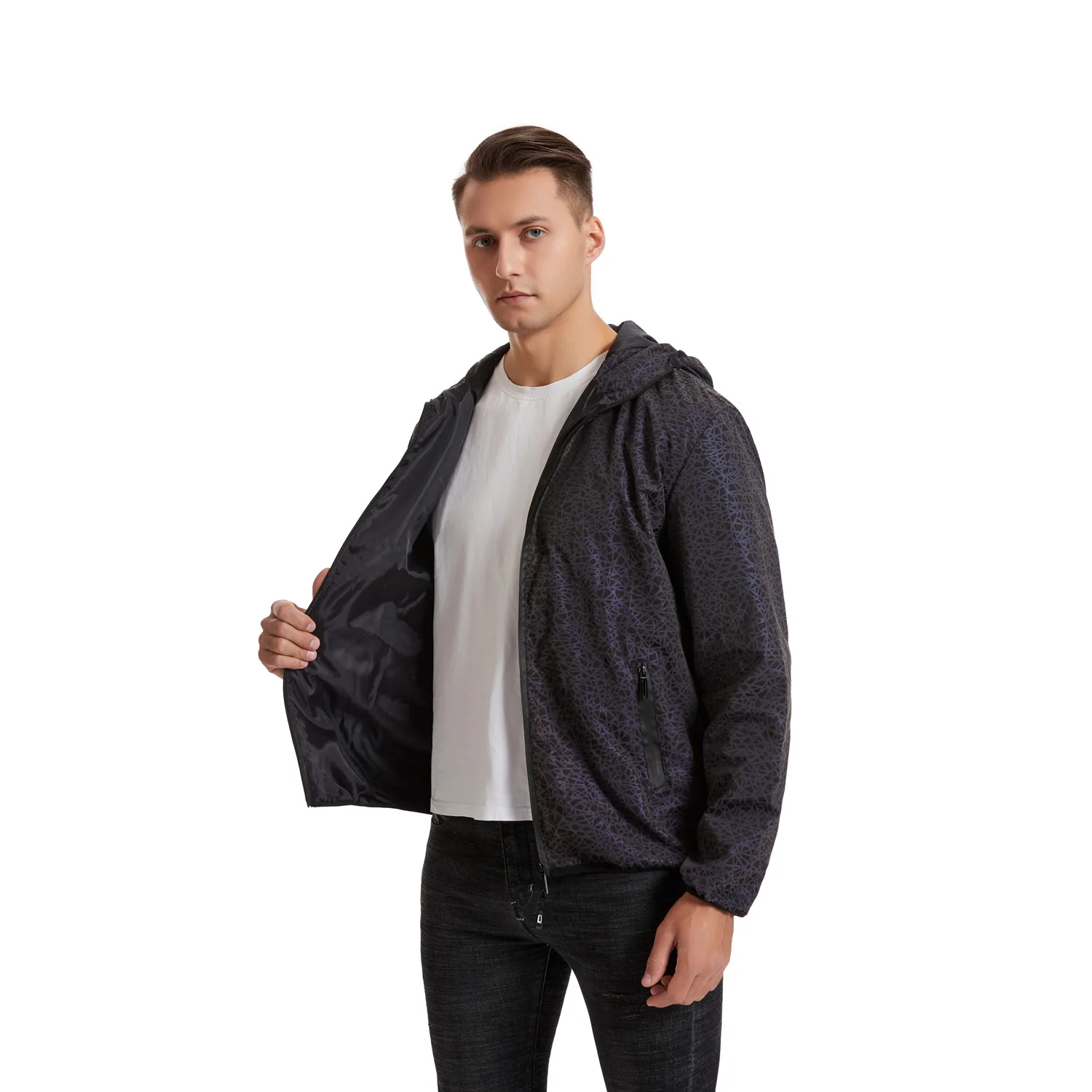 2022 Autumn Winter Colorful Reflective Hooded Jacket Mens Harajuku Hip Hop Night Club Reflect Light Shiny Coats Windbreaker 76 S6cae9fe1f1064d88850c37a3d73303fev