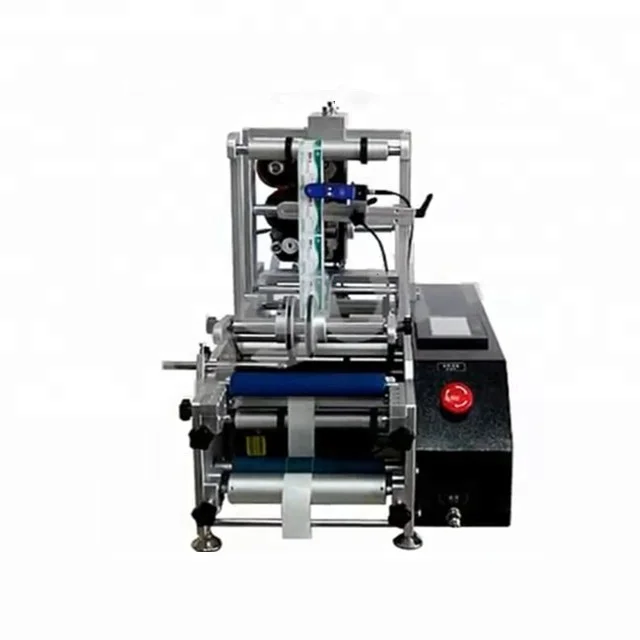 FOODLINE Overseas Agent Exclusive Sticker Labeler Auto Sensor Trigger Beverage Bottle Labeling Equipment