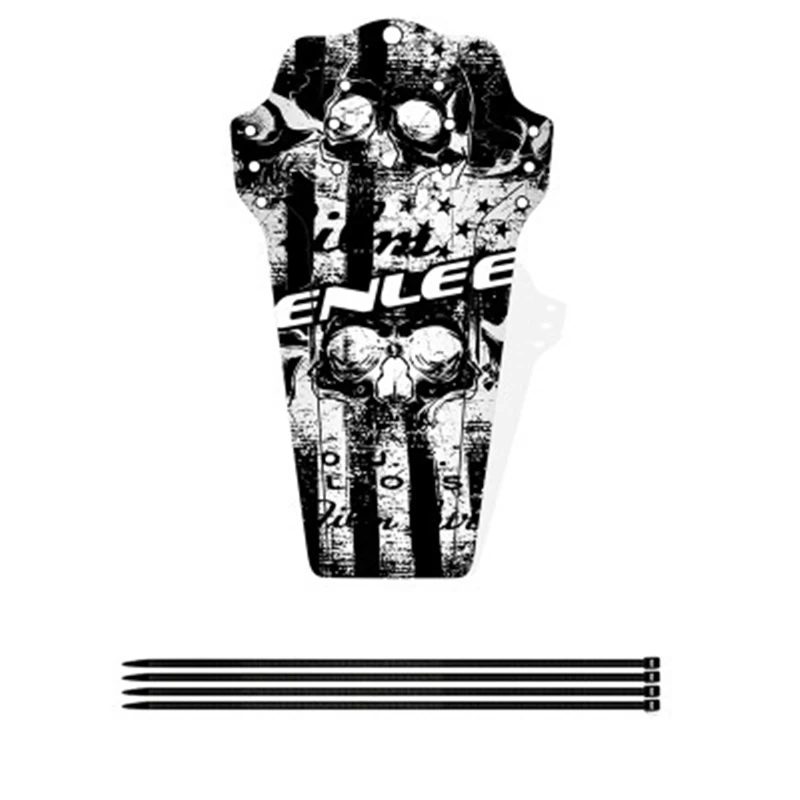 1 piece Bicycle Fenders Carbon Fiber Color Front/Rear Tire Wheel Universal Mudguard MTB Road Bike Wings Fenders Cycling