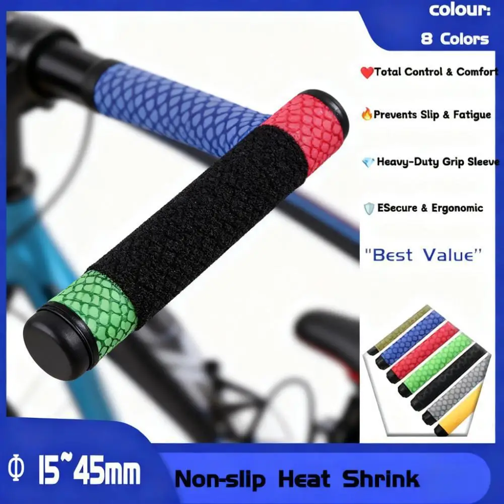 Professional DIY Grip Solution: 1M Non-Slip Heat Shrink Tube (2:1 Ratio, Φ15-45mm) for A Secure Handle on Fishing Rods & Tools