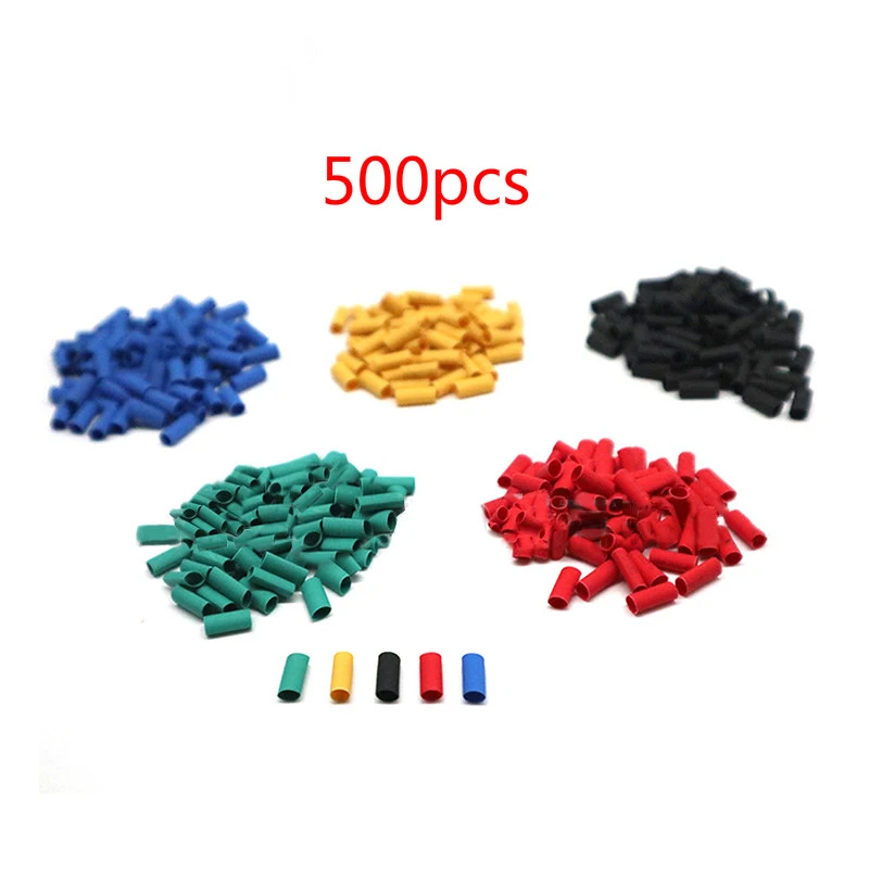 750pcs 580pcs Heat Shrink Tube Assorted Kit Polyolefin Insulation Sleeving Electrical Wire Cable Waterproof Shrinkage 2:1