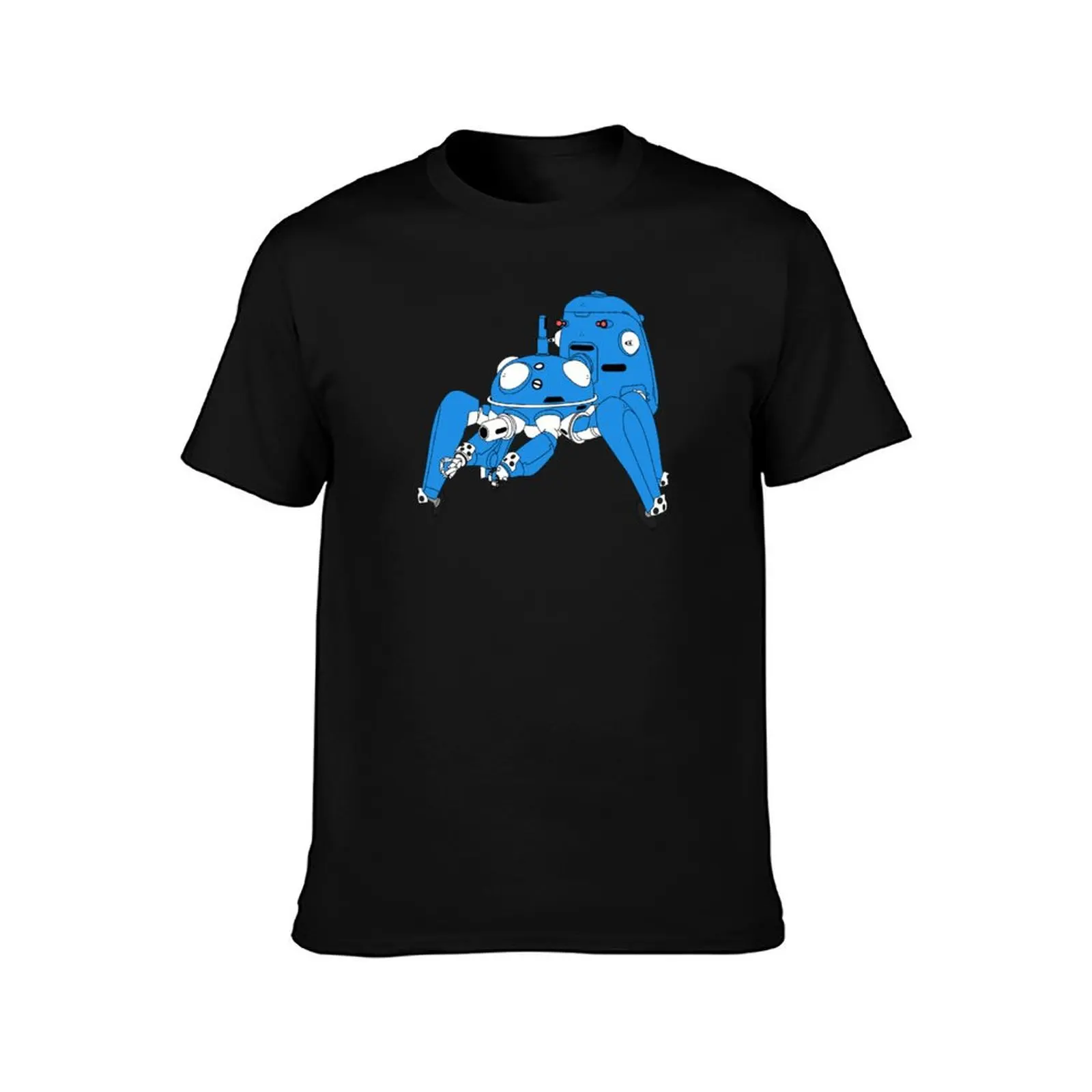Tachikoma - Black outline, colour fill T-Shirt Fitness Quick Dry Short Sleeve Top T-Shirt