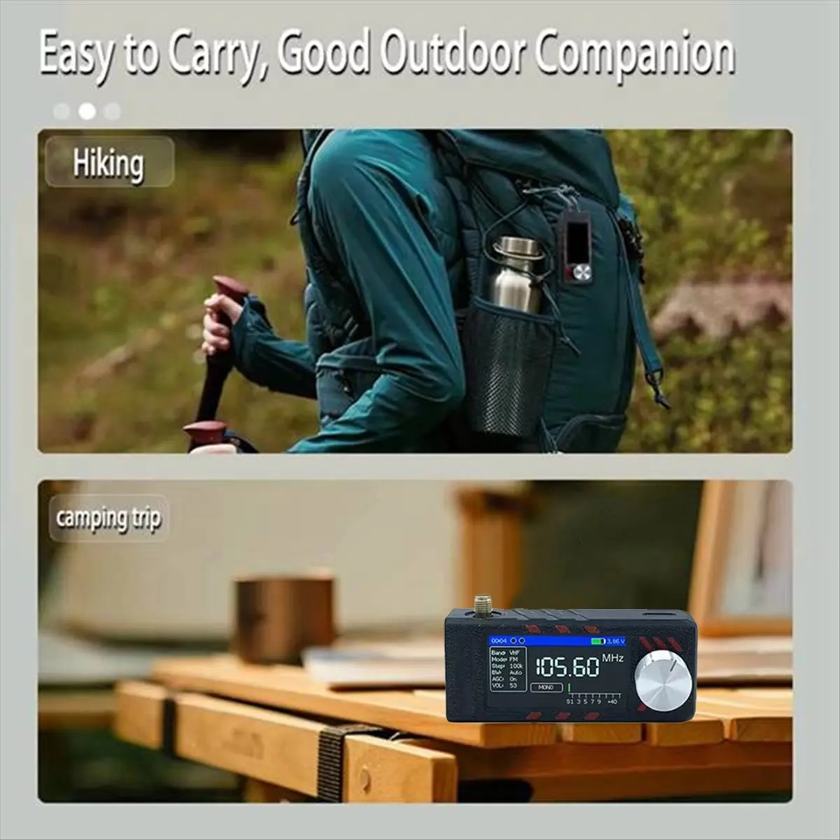 Promotion SI4732 Full Band Radio ATS MINI PRO 0.5-108mhz LSB USB AM FM FM/AM ESP-32- Radio with Antenna HF SW MW VHF Radio