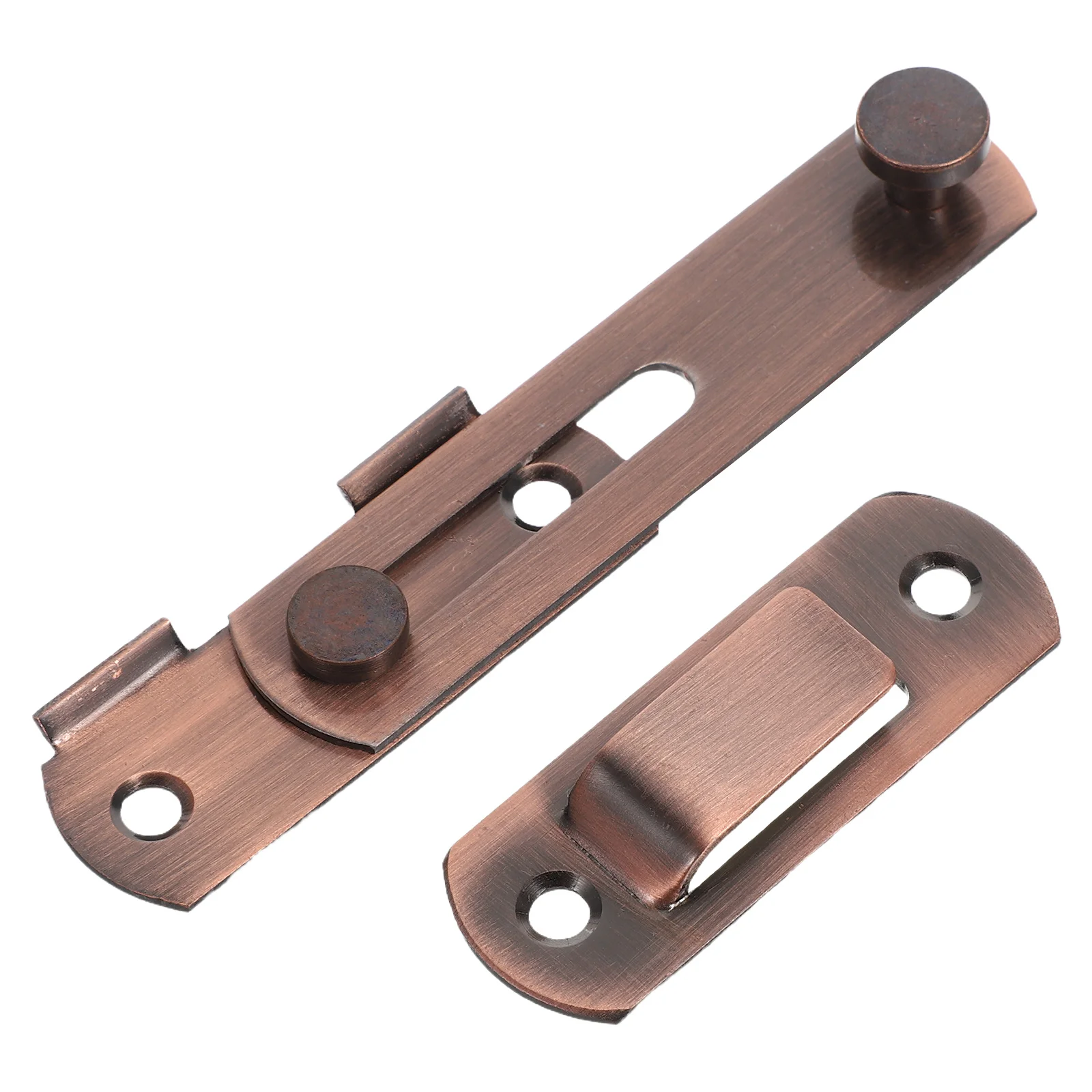 

Stainless Steel Thickened Slide Bolt Latch for Pet Cage Fence Gate Shed Door Metal Buckle Anti Theft Barn Sliding Garage Lock
