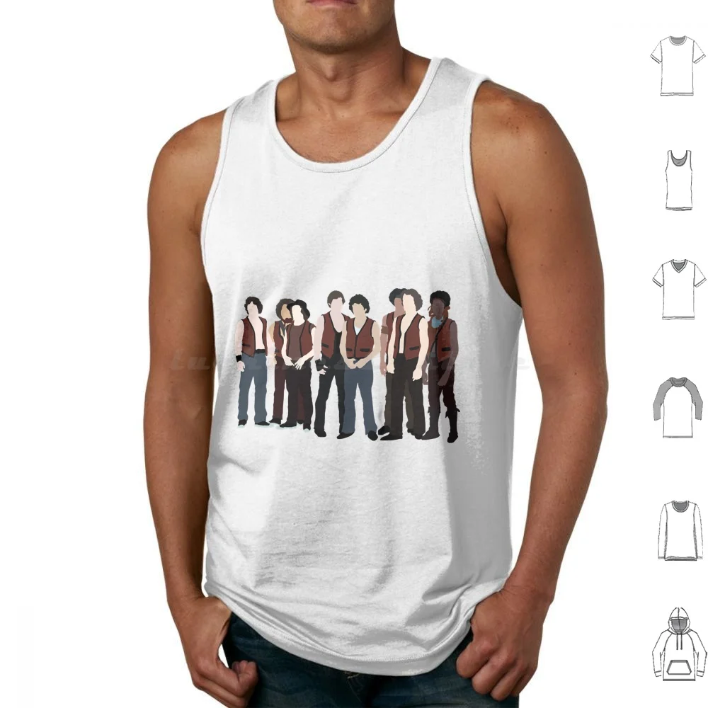 Tank Tops Print Cotton Furies Baseball Furies The