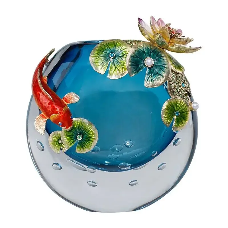 Creative glazed vase living room desktop decoration ornament crafts