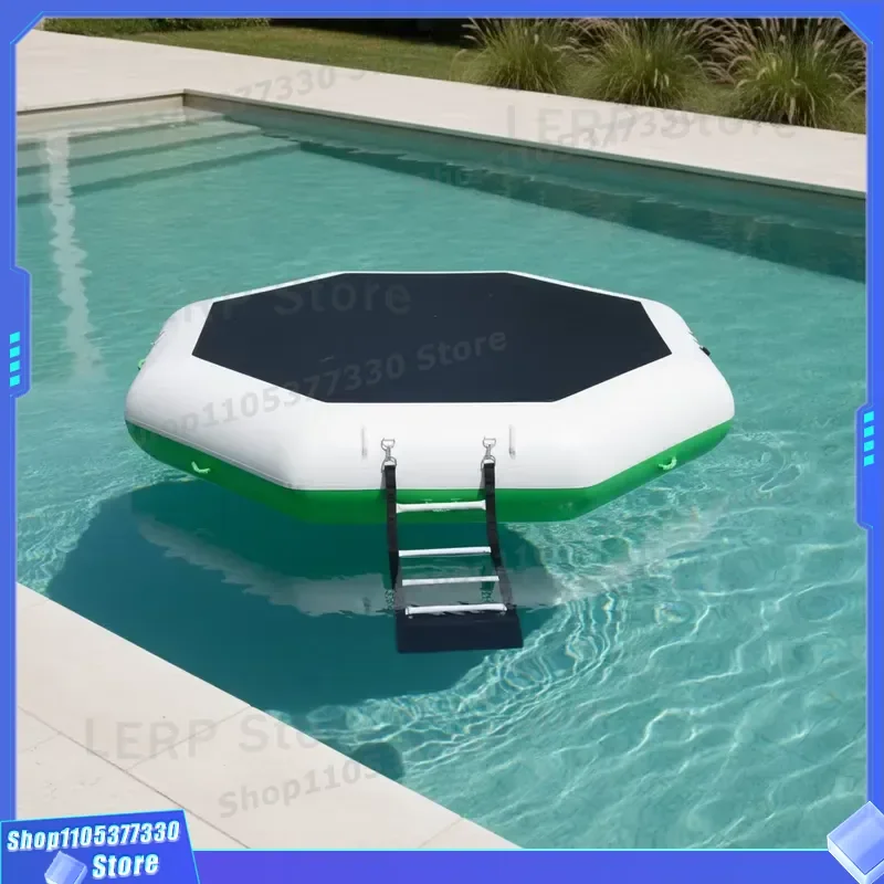 High Quality Inflatable Floating Water Jumping Bed PVC Sea Water Trampoline Inflatable for Adults and Kids