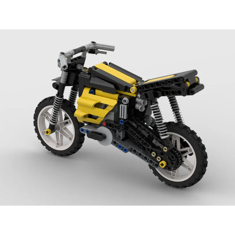 

Новая модель городского спортивного мотоцикла MOC-141436, конструктор из 377 деталей, подарок на день рождения для мальчиков и детей