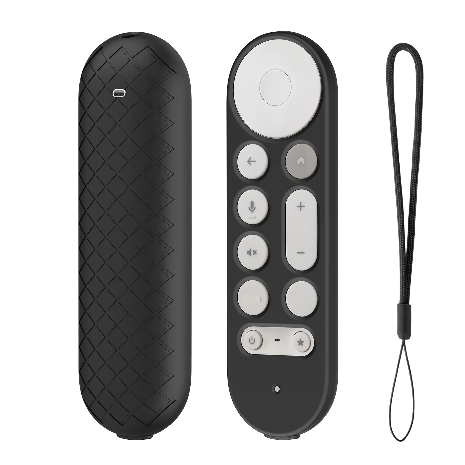 New Silicone Remote Controller Cases Protective Covers For Google TV Streamer 4K TV 2024 for Google GY3LE Remote Controller