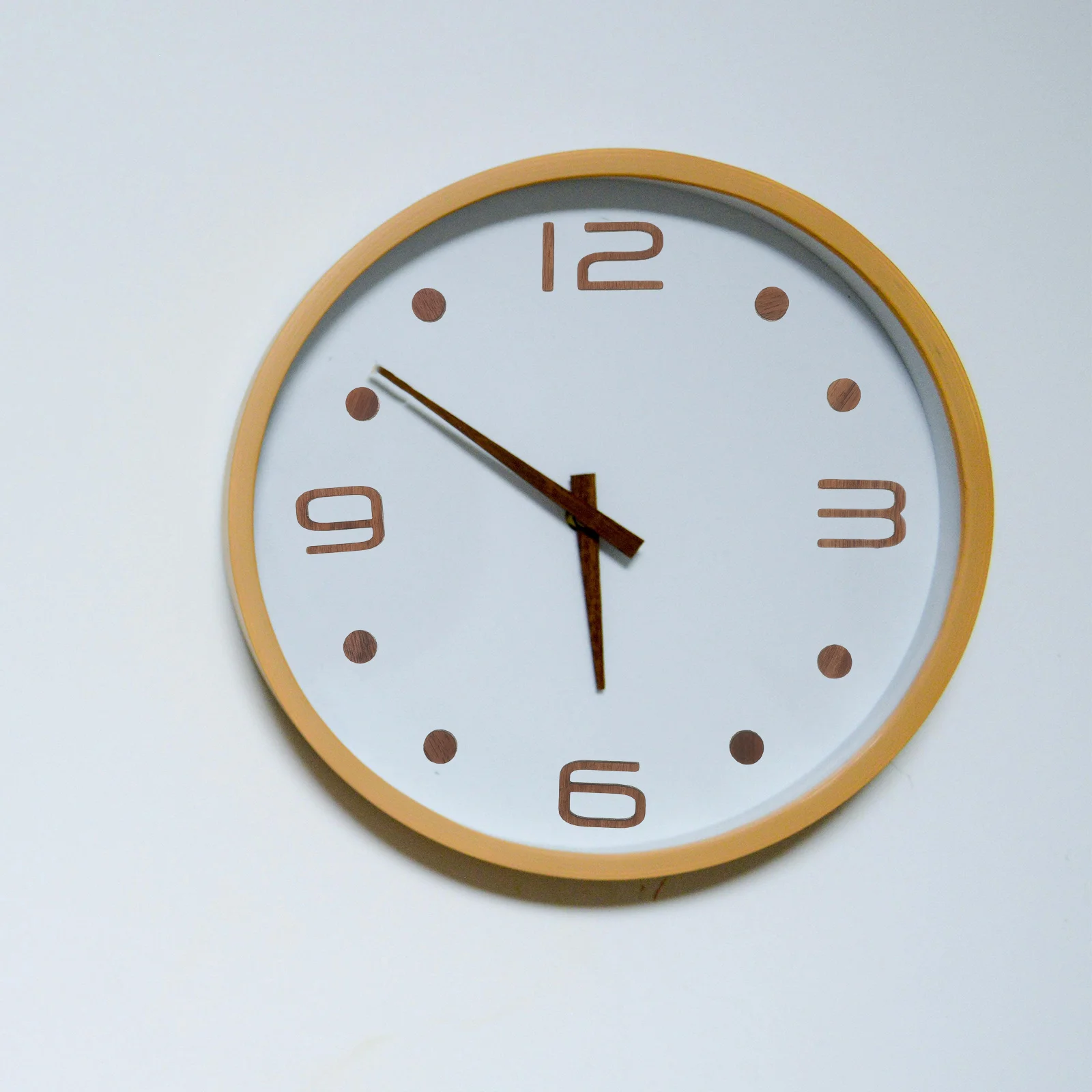 

Wall Clock Kits Black Walnut Wood Roman Numbers Frameless DIY Movement Vintage Home Decor Wooden Arabic Numerals Quartz Silent