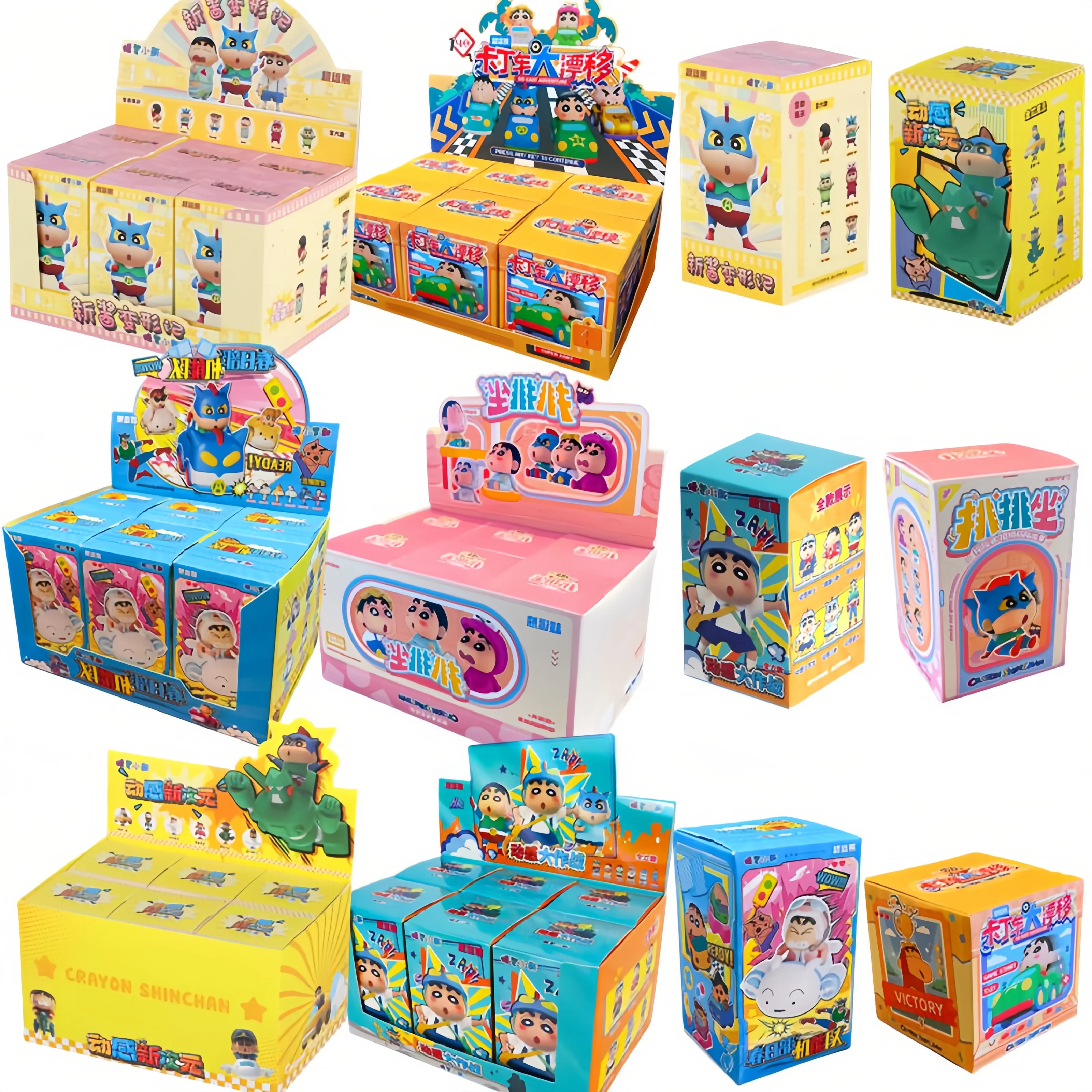 

Новый кавайный карандаш Шин Чан, динамическая боевая игра, модная слепая коробка, украшение для автомобиля с героями мультфильмов, аксессуары для рабочего стола, маленькие подарки на день рождения