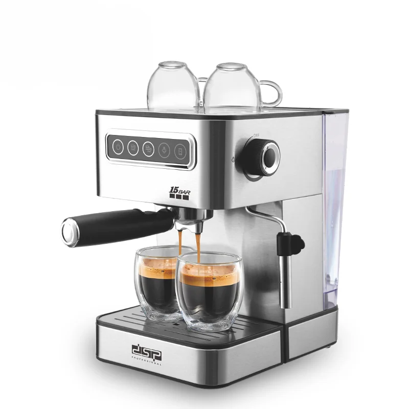 Multi-funtion Fully Automatic 18 BAR Espresso Coffee Machine With Milk Frother Professional