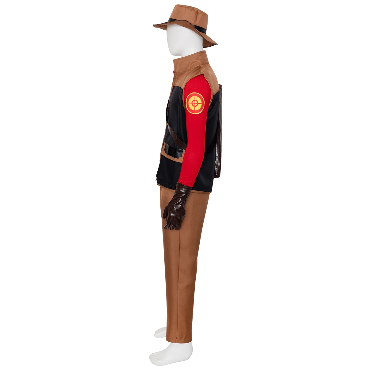 Team Fortress 2 Sniper Cosplay Costume Game Mick Mundy Mr. Mundy Outfit Clothing Halloween Theme Party