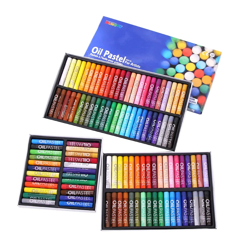 Wax caryon set 24/36/48pcs to choose children artistic oil painting stick free shipping