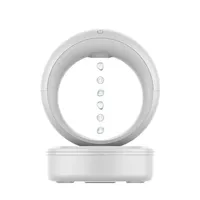 Quiet Cool Mist Humidifier, Anti Gravity Water Drop Humidifier, with LED Night Light 680ml Tank, Raindrop Humidifier